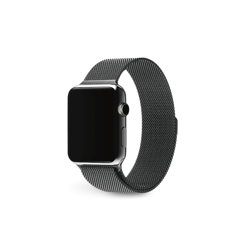 Milanese Loop Magnetic Strap - Space Black Stainless Steel - MINTAPPLE.