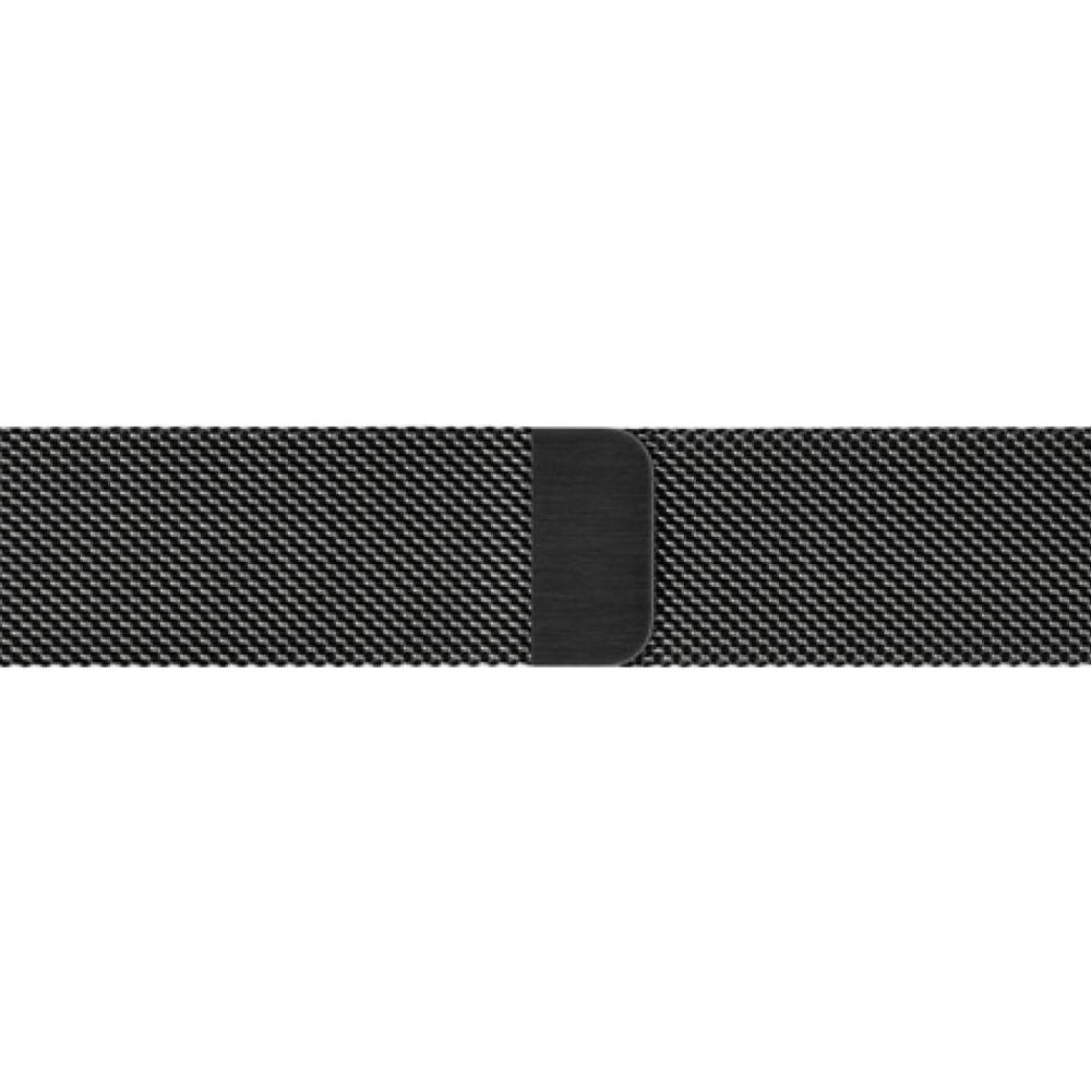 Milanese Loop Magnetic Strap - Space Black Stainless Steel - MINTAPPLE.