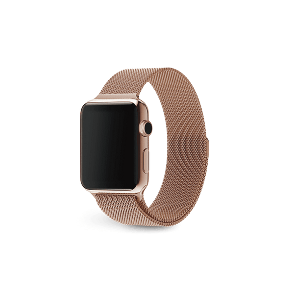 Milanese Loop Magnetic Strap - Gold Aluminium SE - MINTAPPLE.