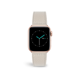 Leather Apple Watch Sport Strap | Rose White