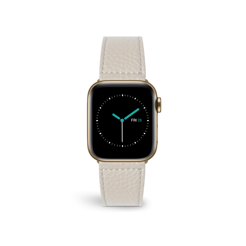 Leather Apple Watch Sport Strap | Rose White