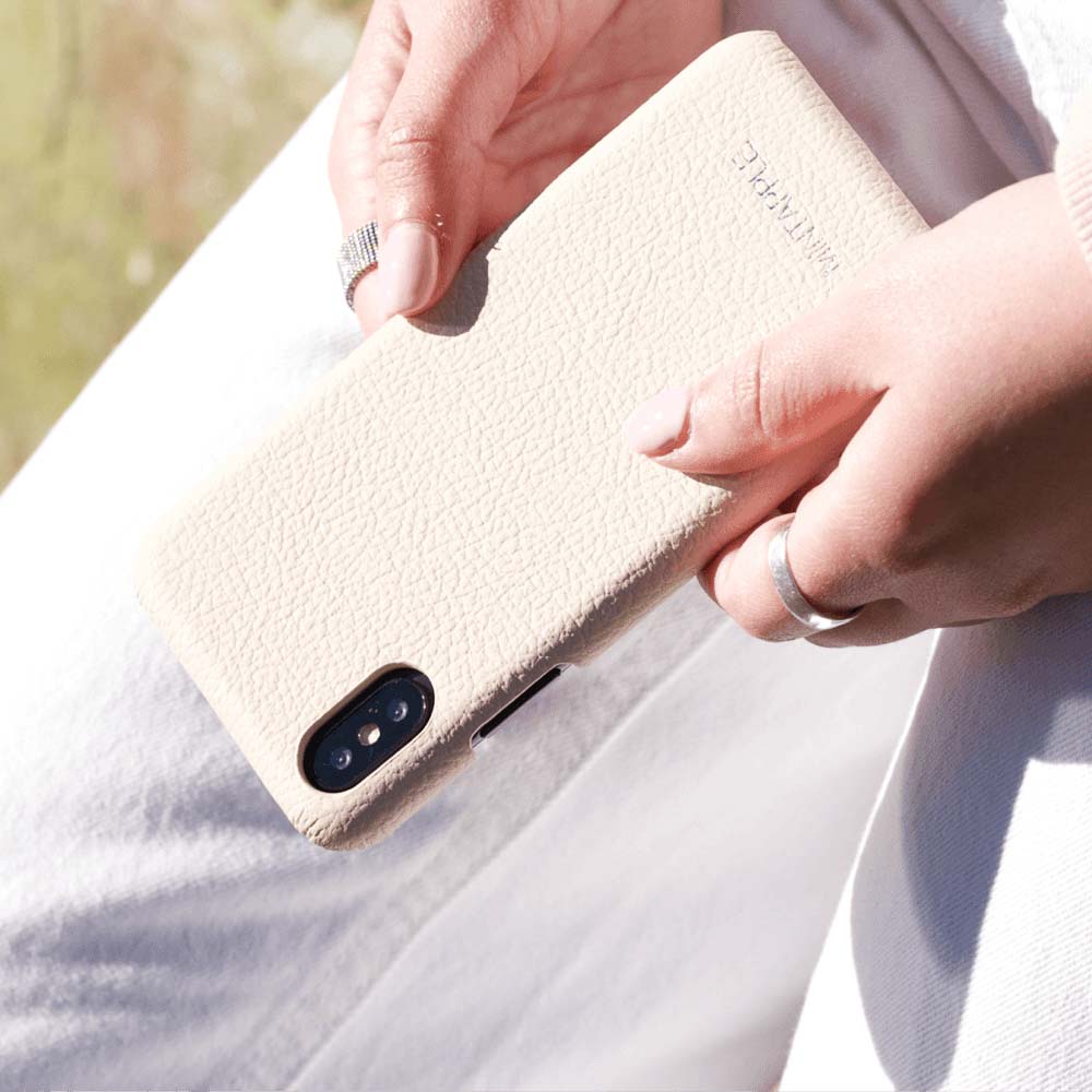 iPhone X / XS - Top Grain Leather Case - MINTAPPLE.