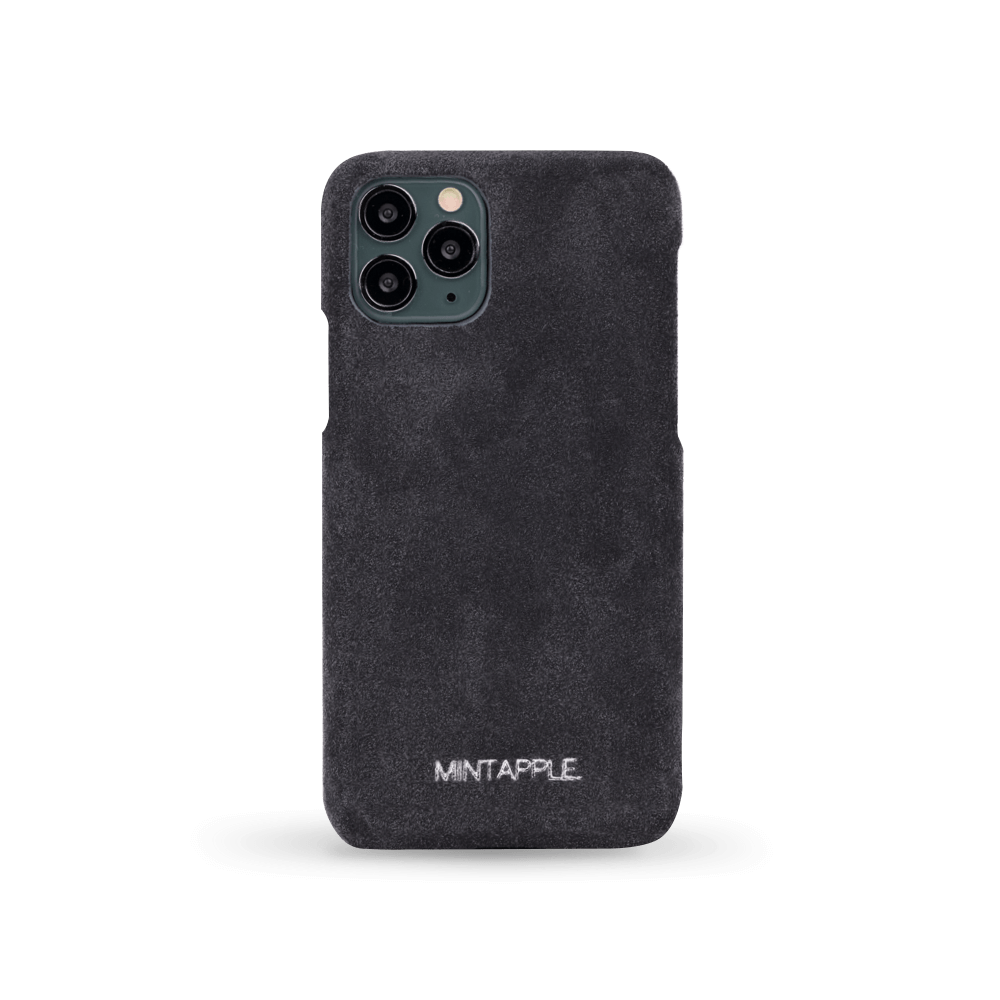 iPhone 11 Pro - Suede Leather Case - MINTAPPLE.