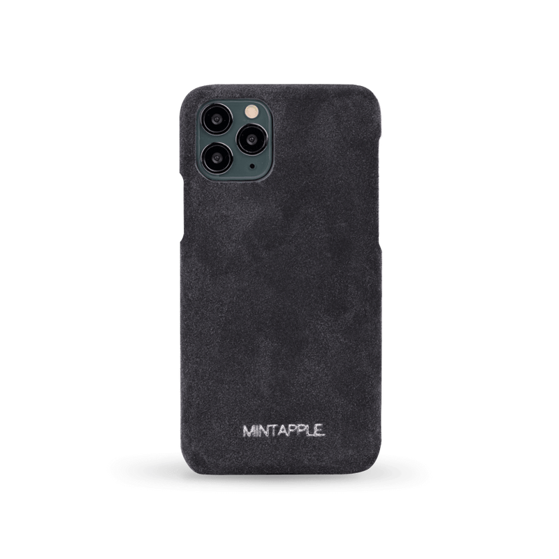 iPhone 11 Pro Max - Suede Leather Case - MINTAPPLE.