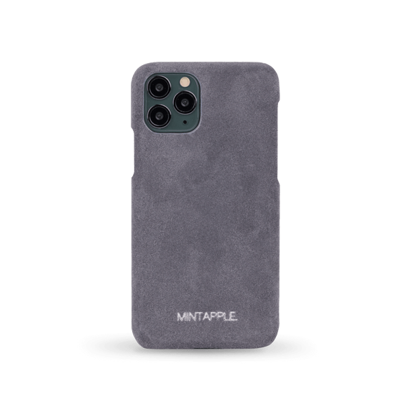 iPhone 11 Pro - Suede Leather Case - MINTAPPLE.